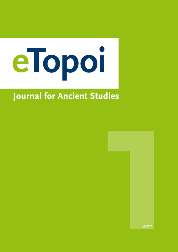 eTopoi. Volume 1