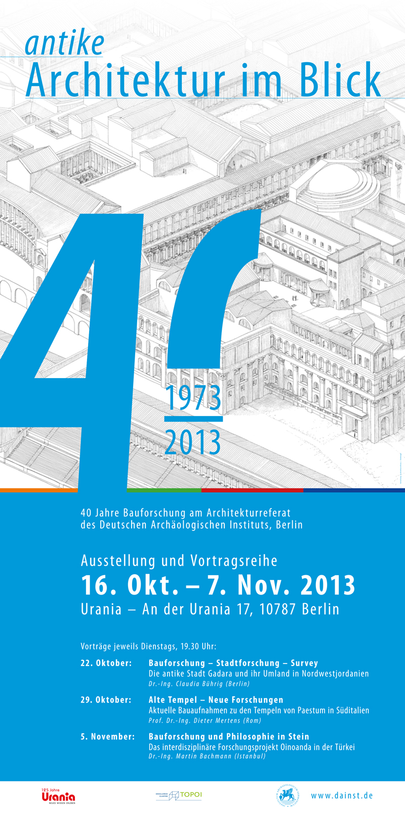 Antike Architektur im Blick | Poster