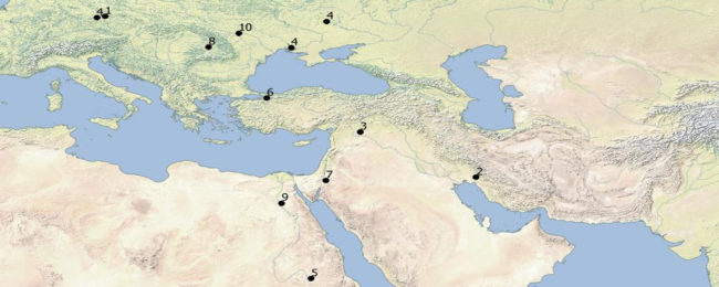 Map of the research area